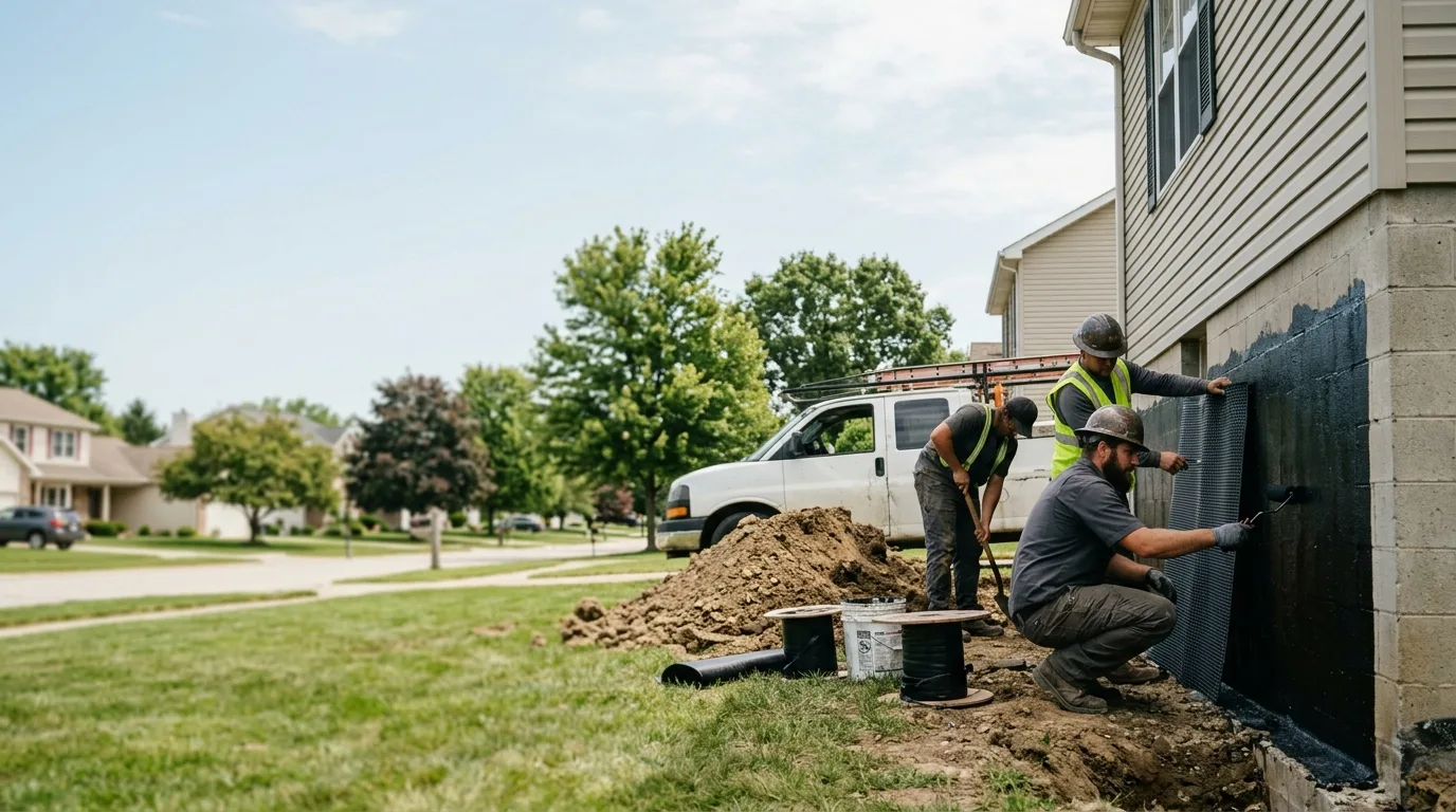 Basement Waterproofing in Elkville, IL near me